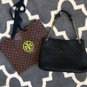 Tory Burch Quilted Marion Tote